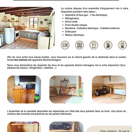 Holiday home Au Repos De La Sioule *
