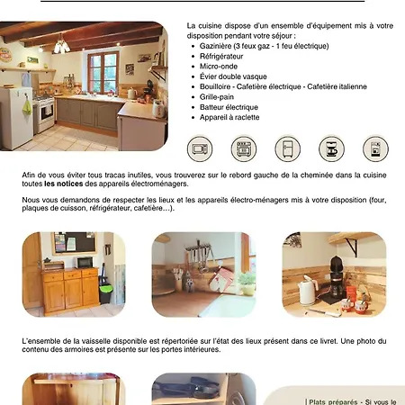 Au Repos De La Sioule Prázdninový dům Menat