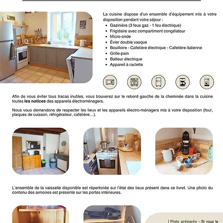 Hébergement de vacances Au Repos De La Sioule Menat
